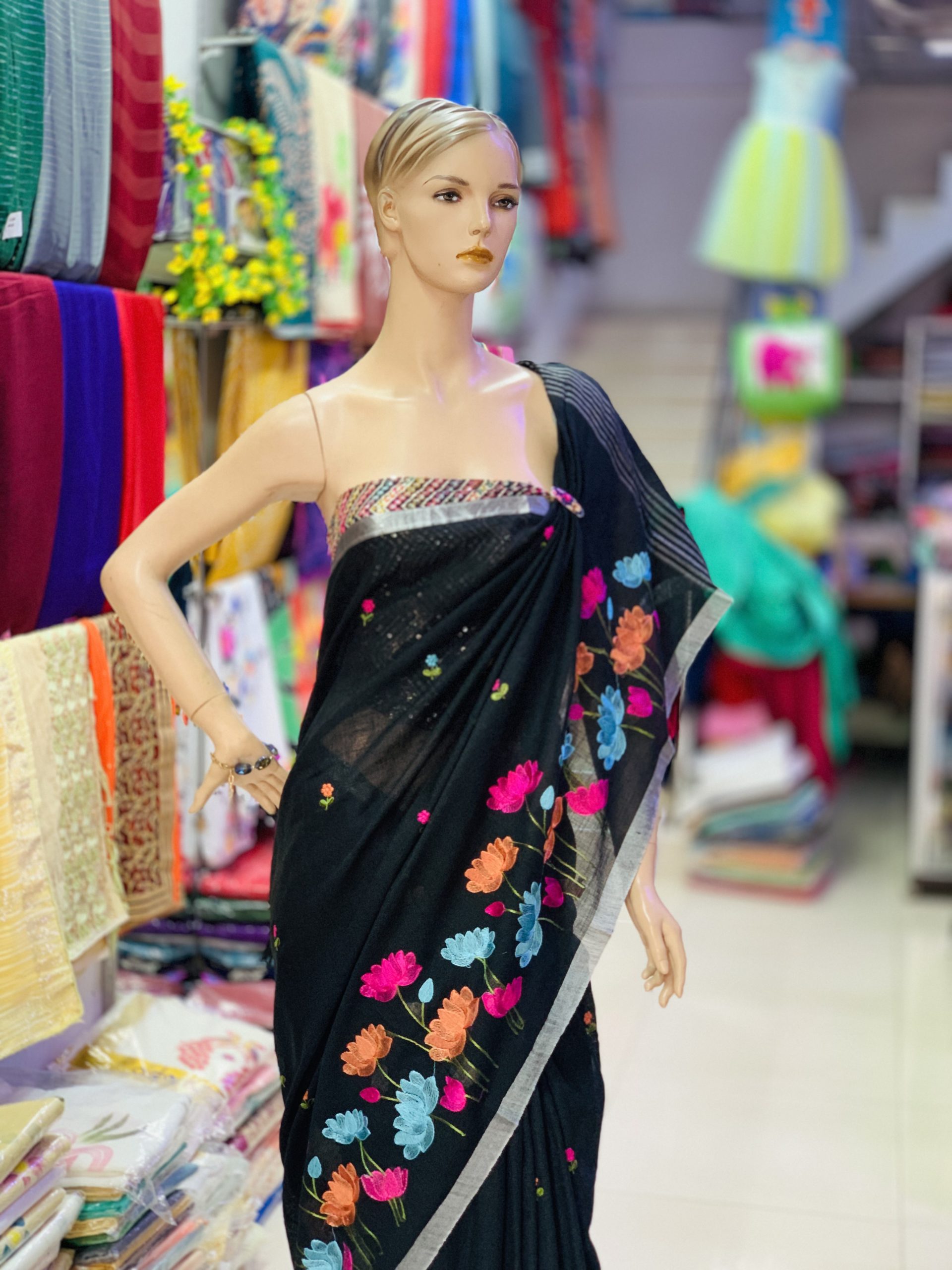 Bathik Saree